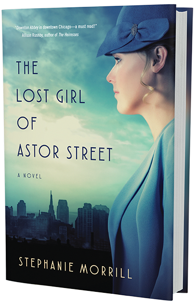 First look at the full cover for The Lost Girl of Astor Street!